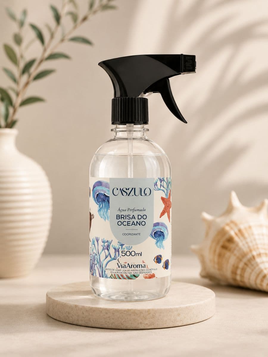 Água Perfumada Caszulo 500ml - Brisa do Oceano