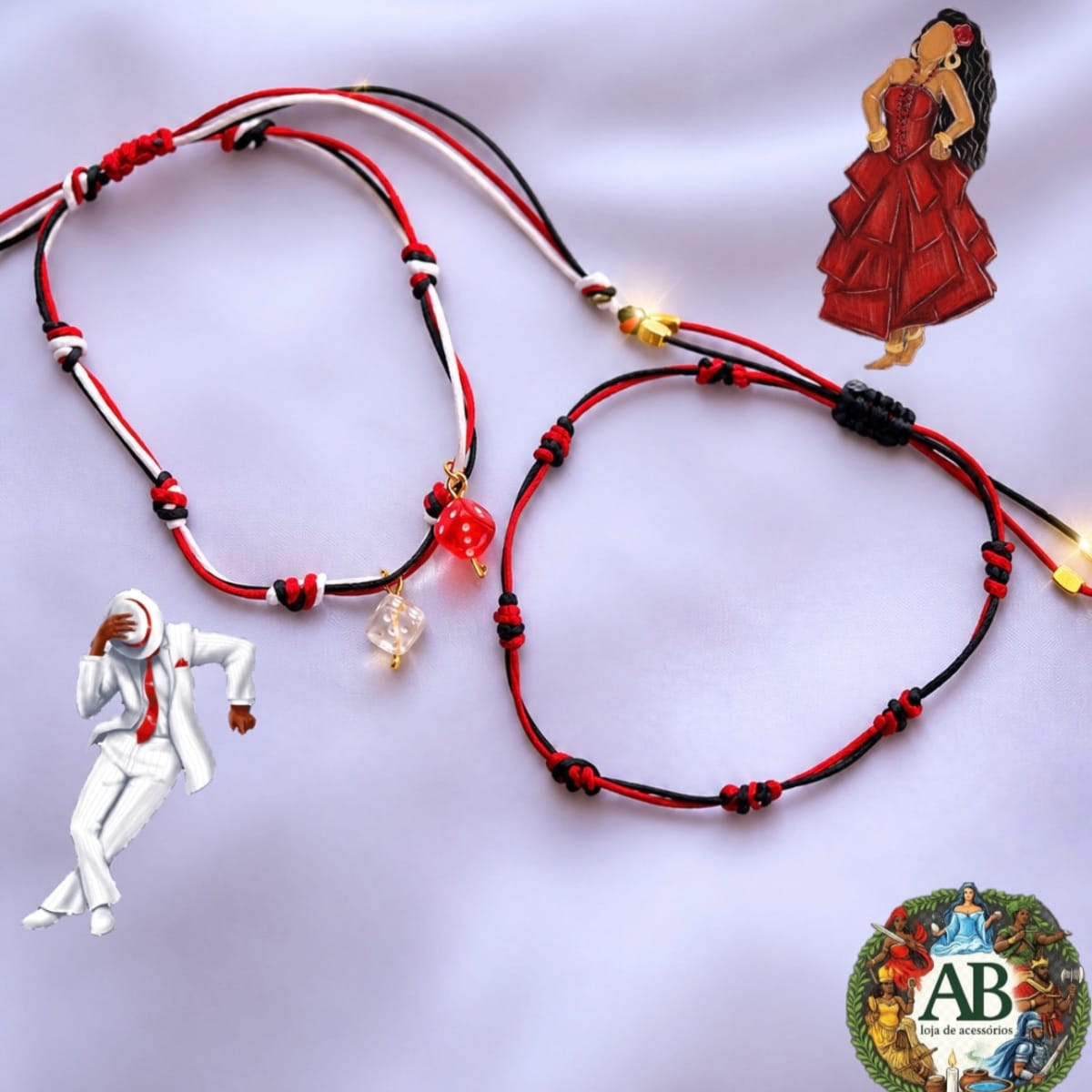 Pulseira 7 nós- Orixás - Foto 4
