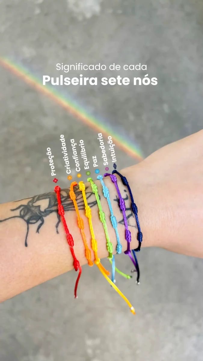 Pulseira 7 nós - Foto 4