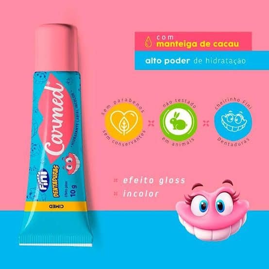 💄 Protetor Labial Fini Dentaduras Carmed – 10g (Cópia) - Foto 2