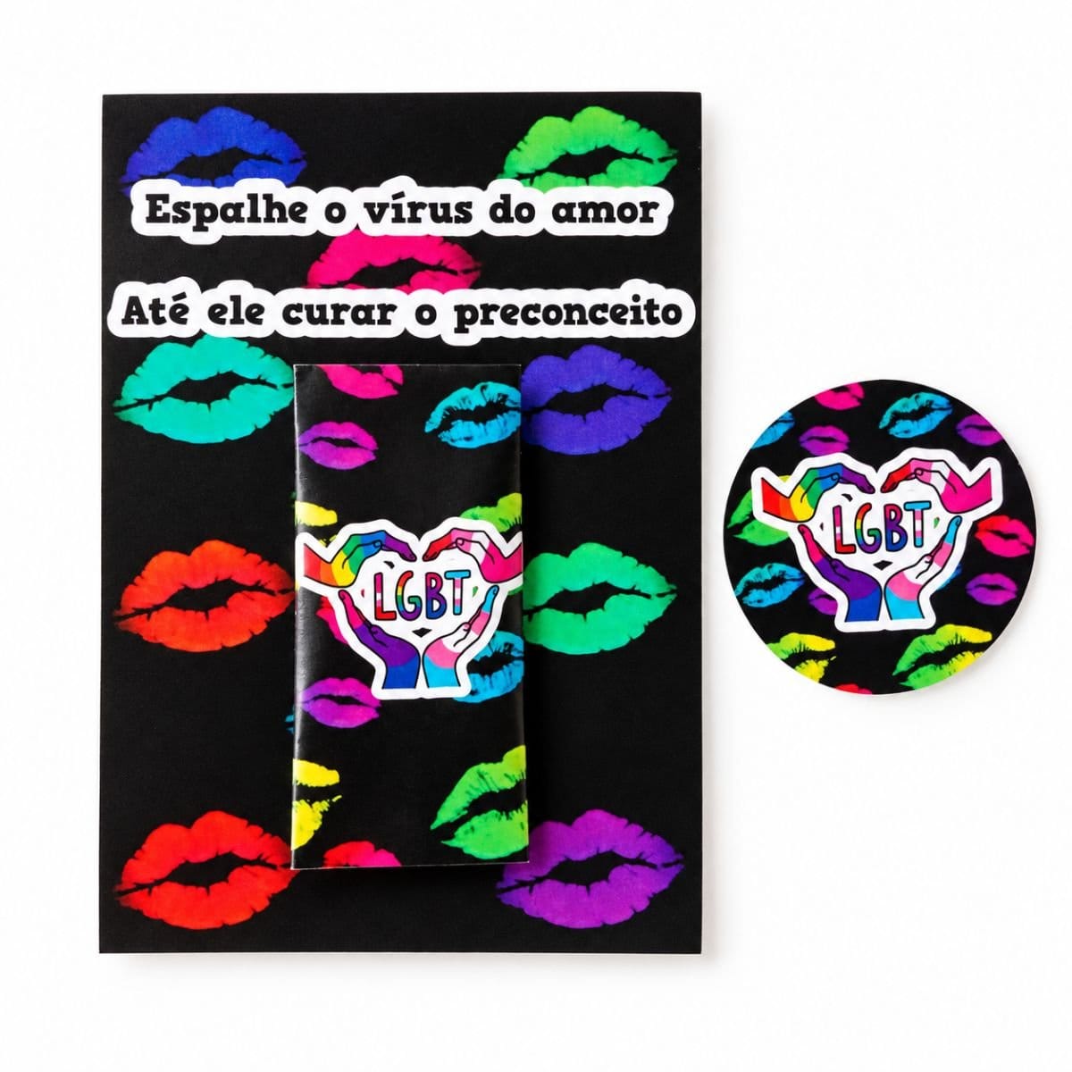 Cartão e Bala LGBT - Foto 2