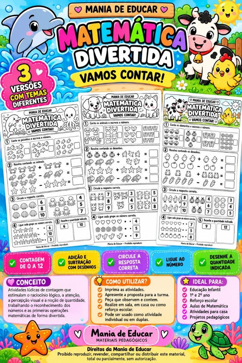 Atividade de contagem divertida