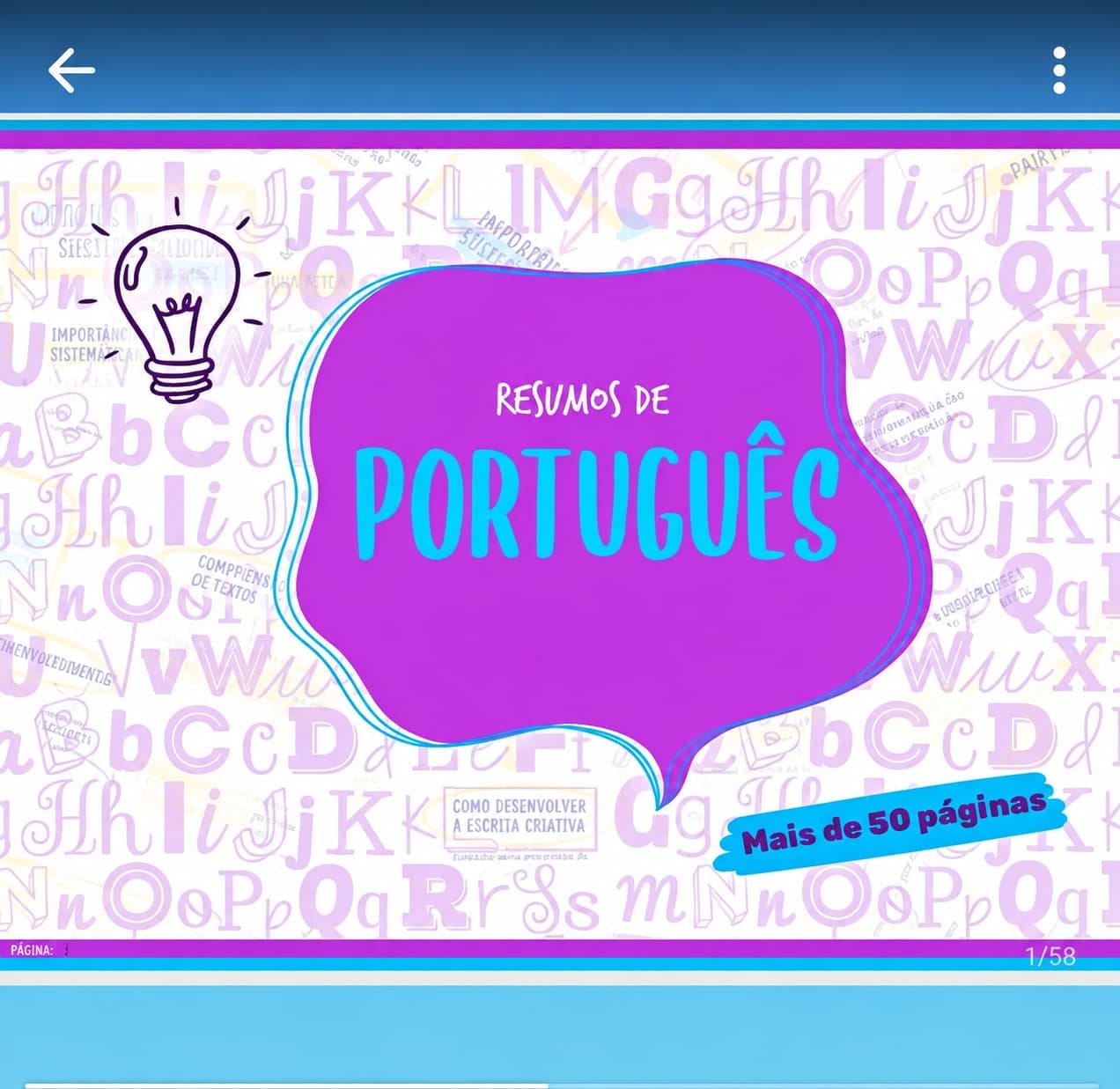 Mapas Mentais de Português - Resumos Ilustrados - Foto 1