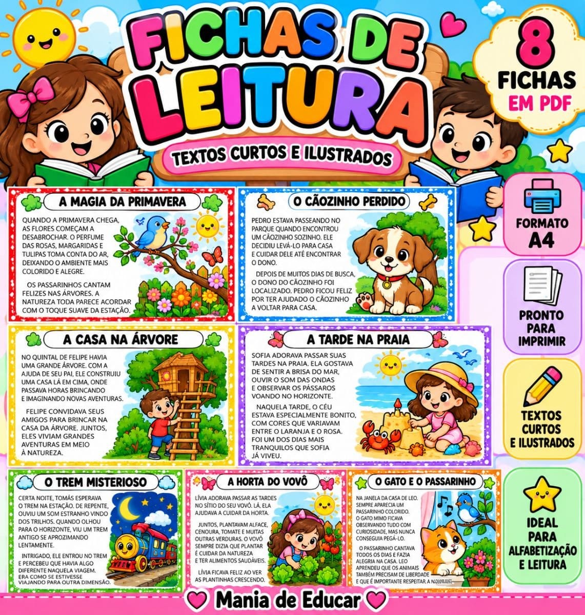 Textos curtos para leitura - Foto 1