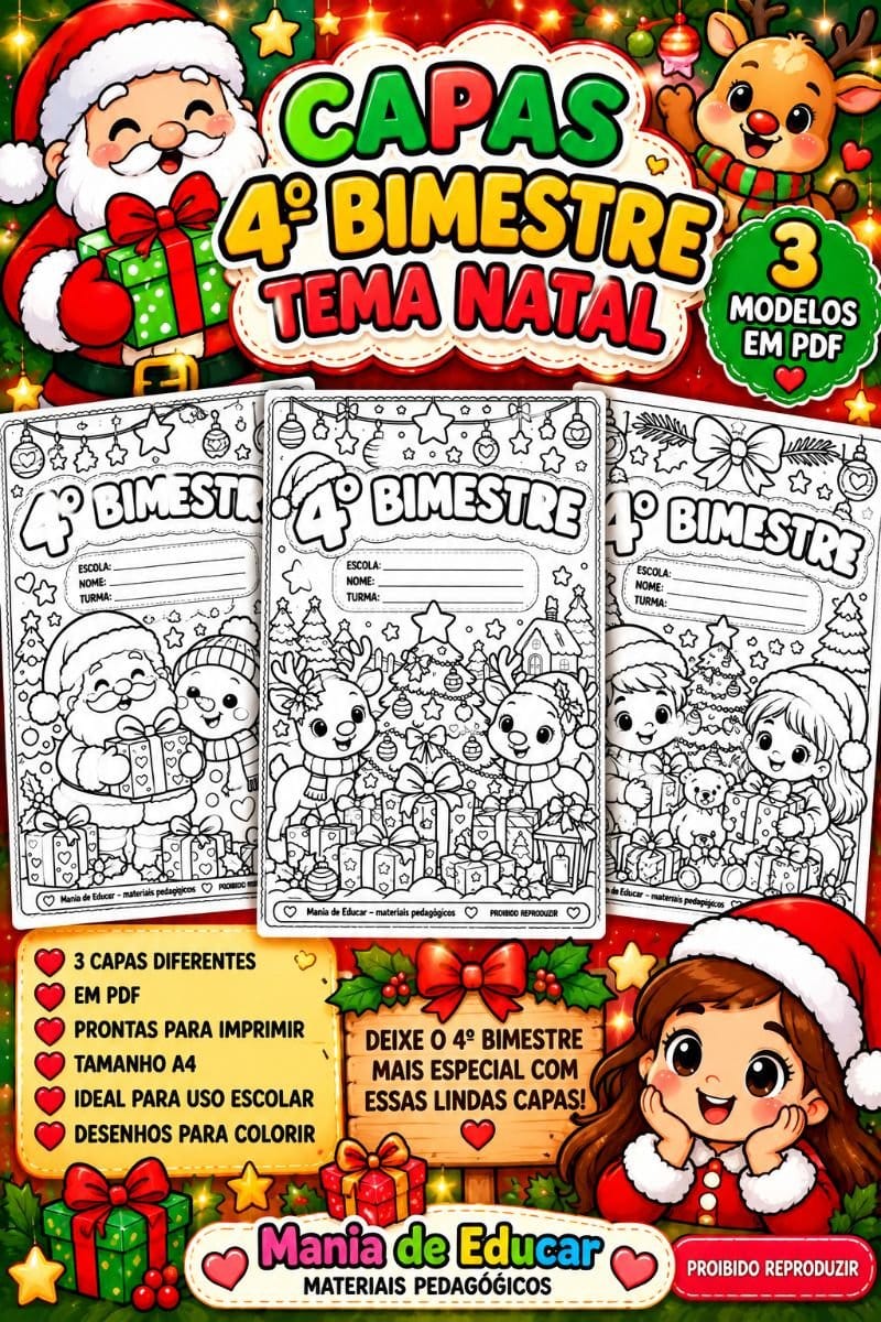 Capas do 4°Bimestre - Foto 1
