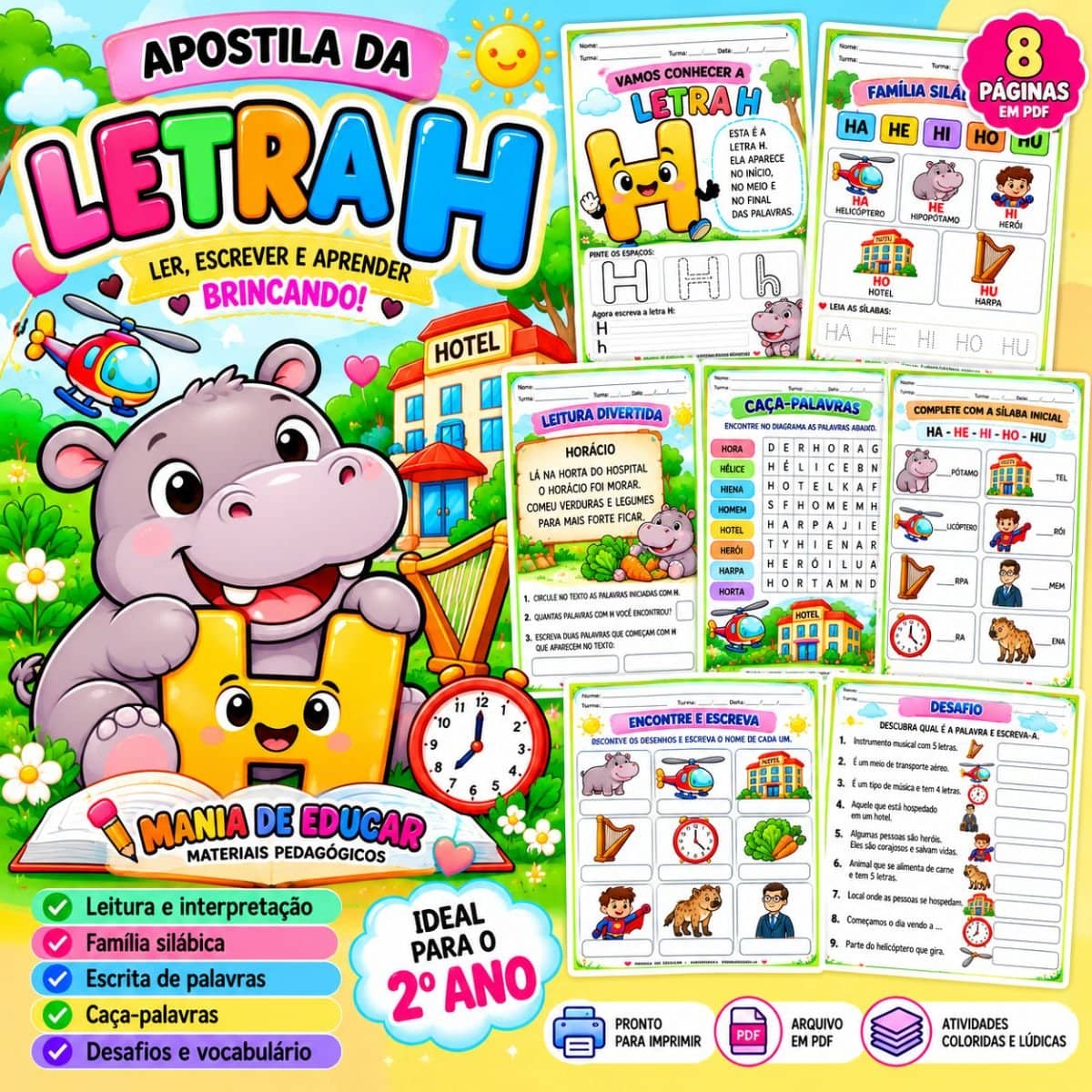 Apostila da Letra H