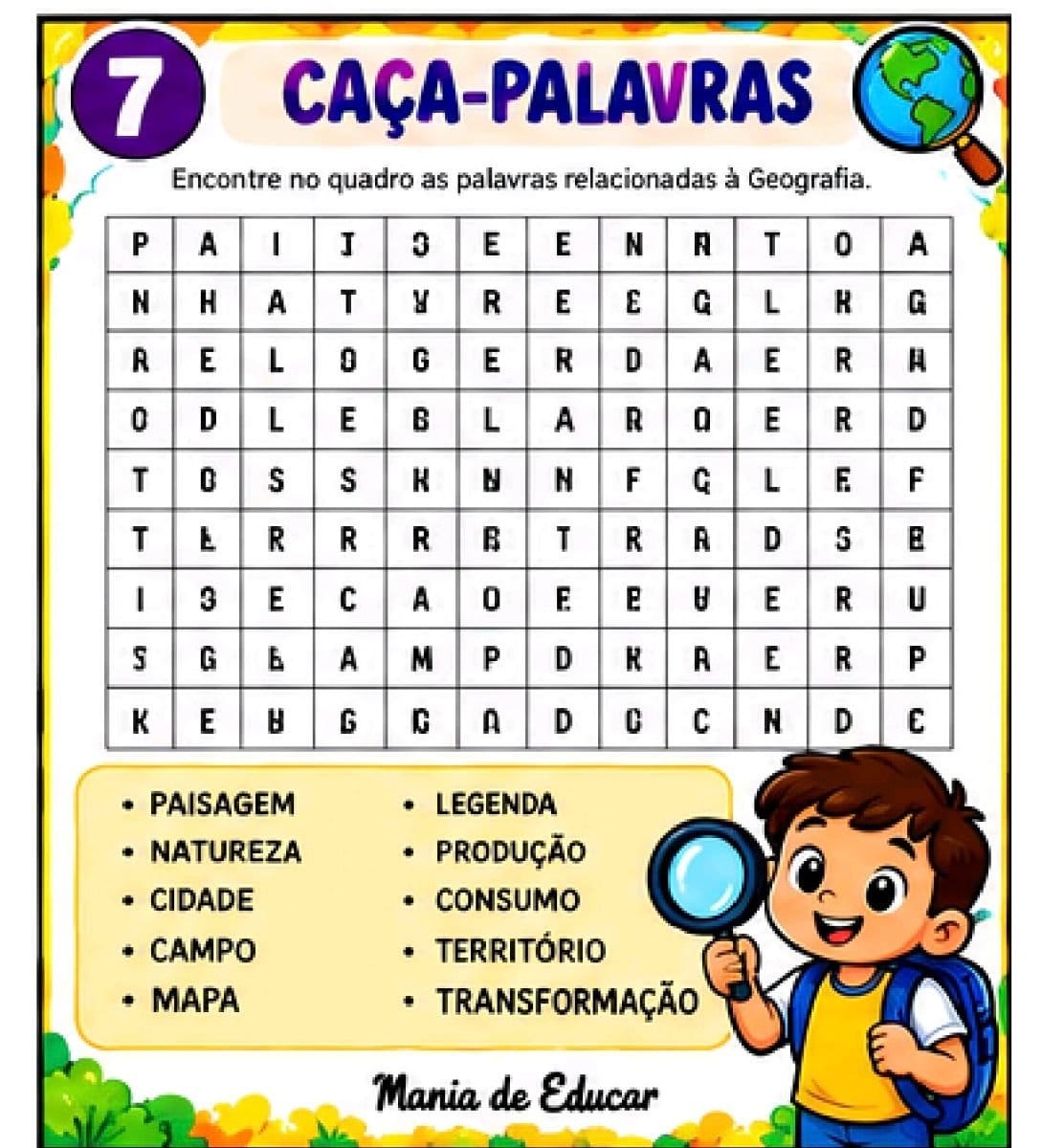 Apostila com atividades geografia - Foto 3