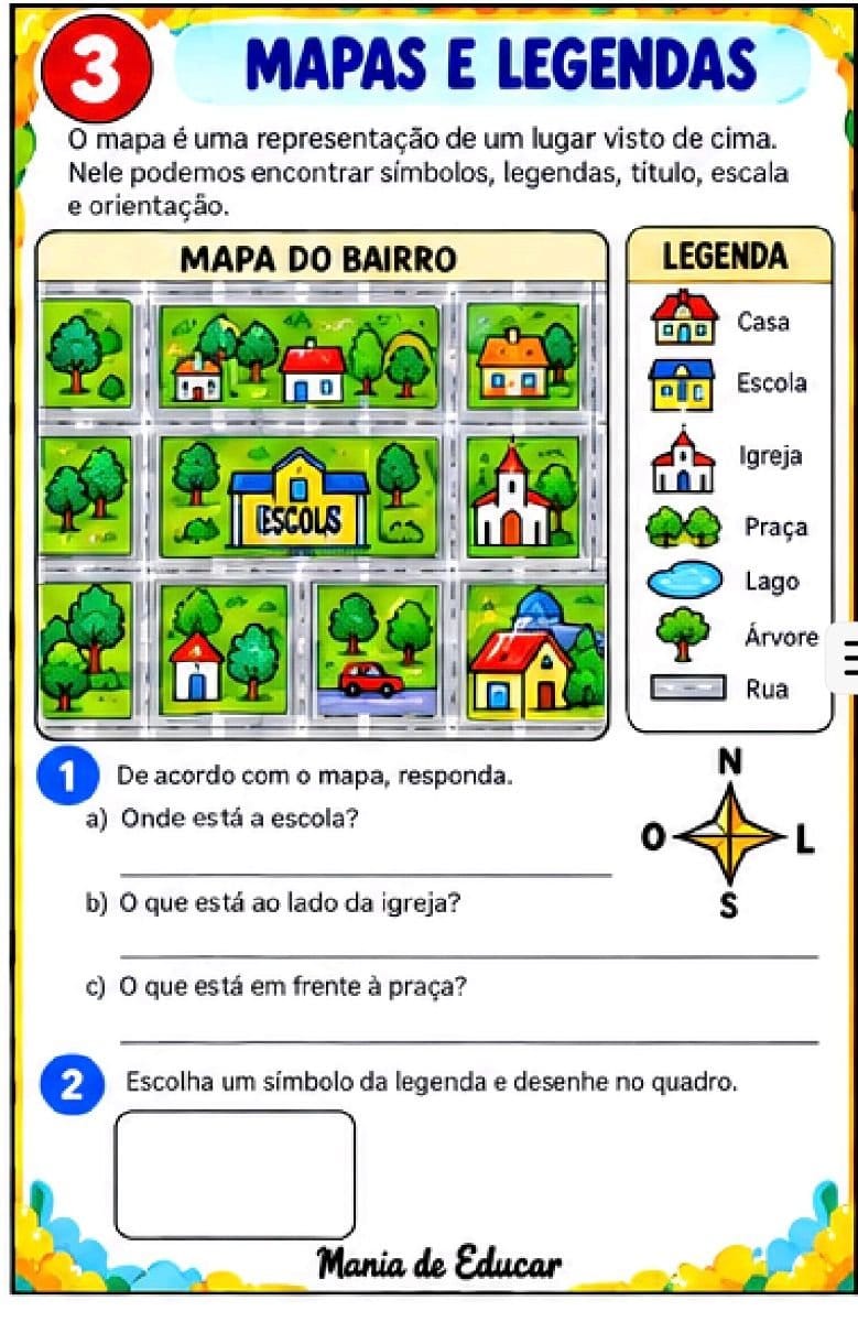 Apostila com atividades geografia - Foto 2