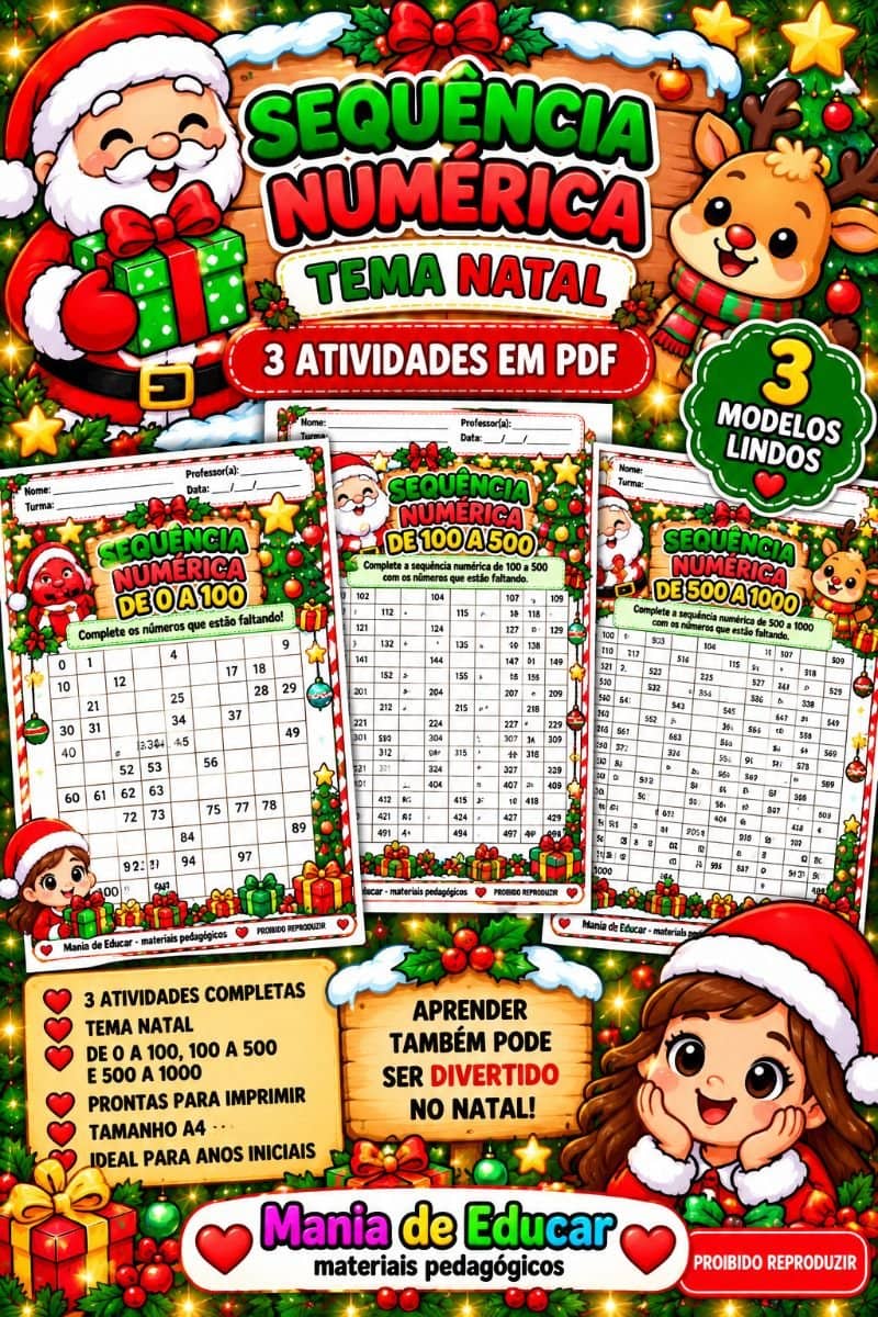 Atividade de sequência numérica.