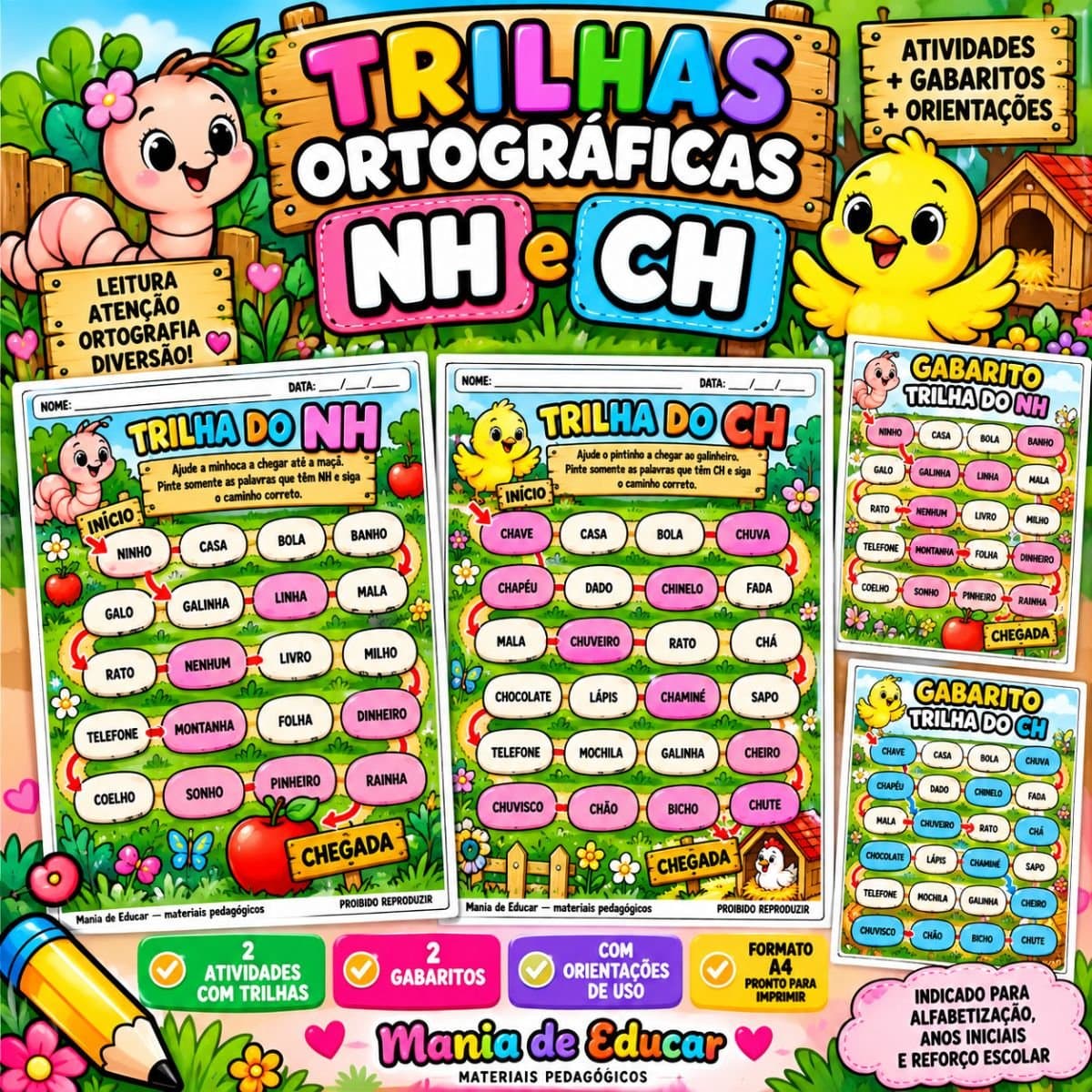 Trilha do NH e CH