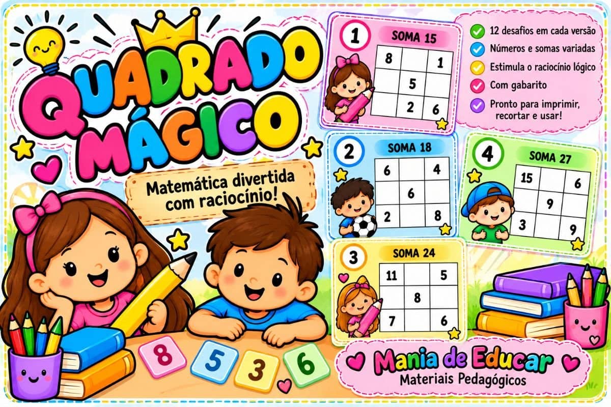 Jogo quadrado Mágico