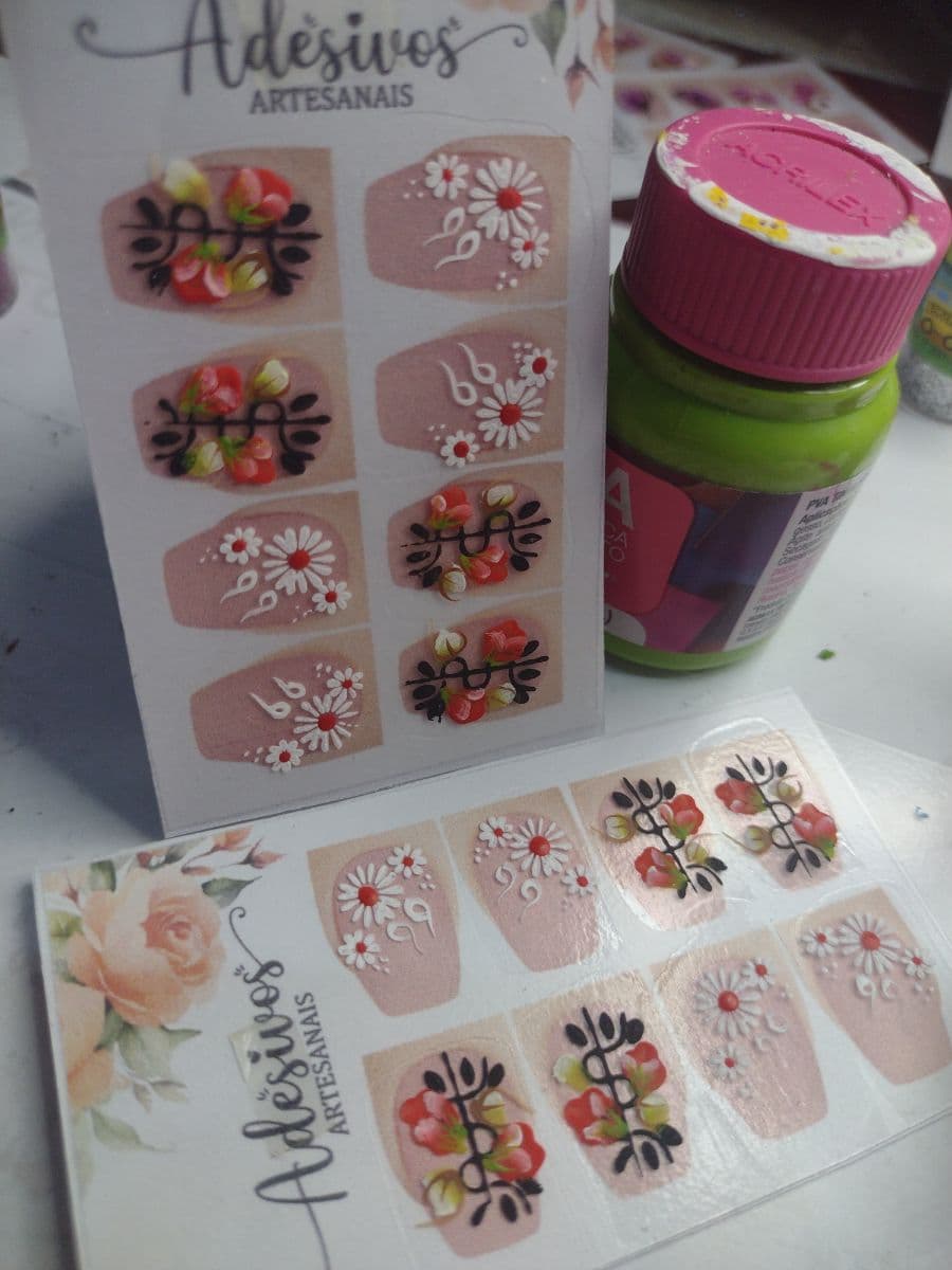 Adesivos flor