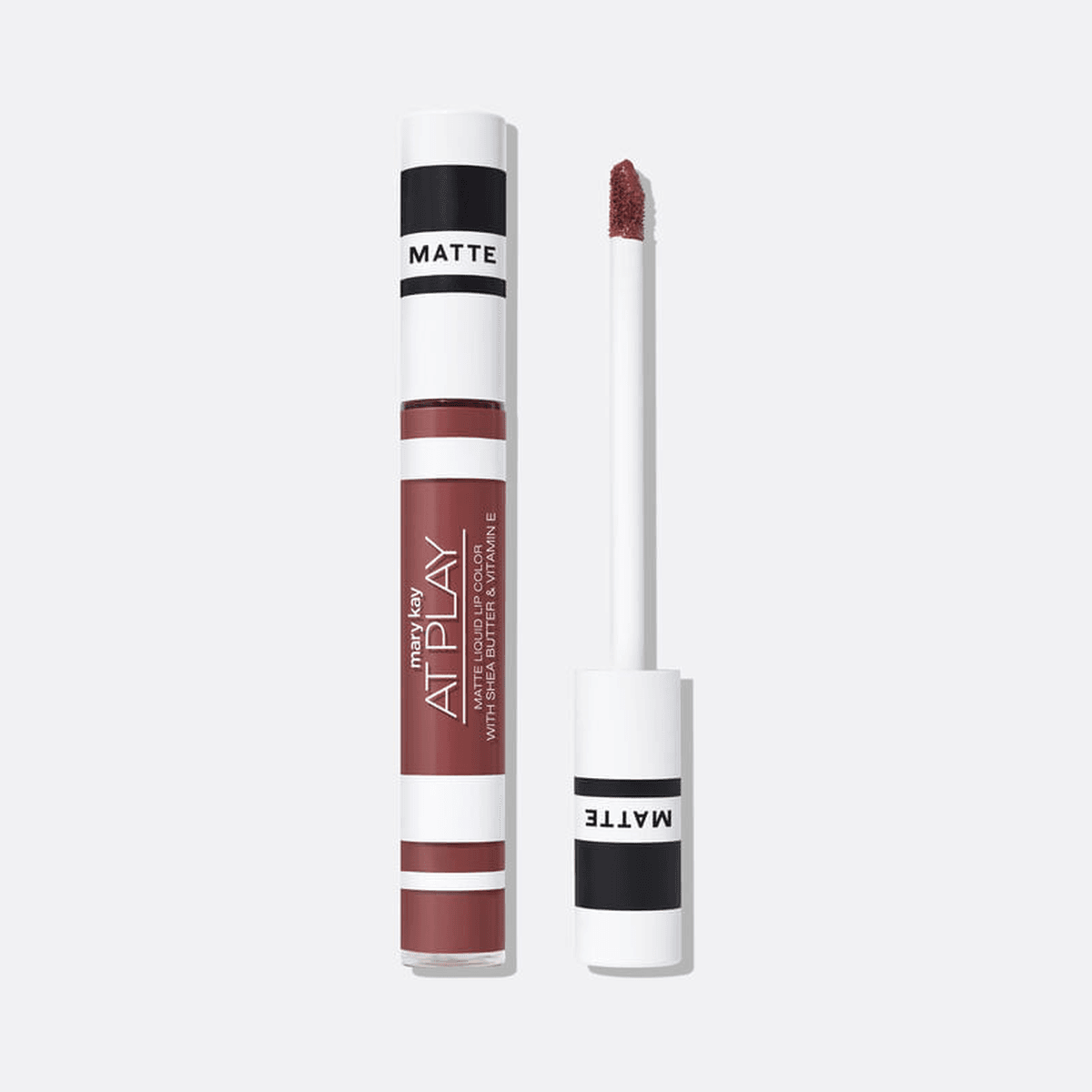 Batom Líquido Matte com Manteiga de Karité e Vitamina E Mary Kay At Play®, 6,5 g - Foto 1