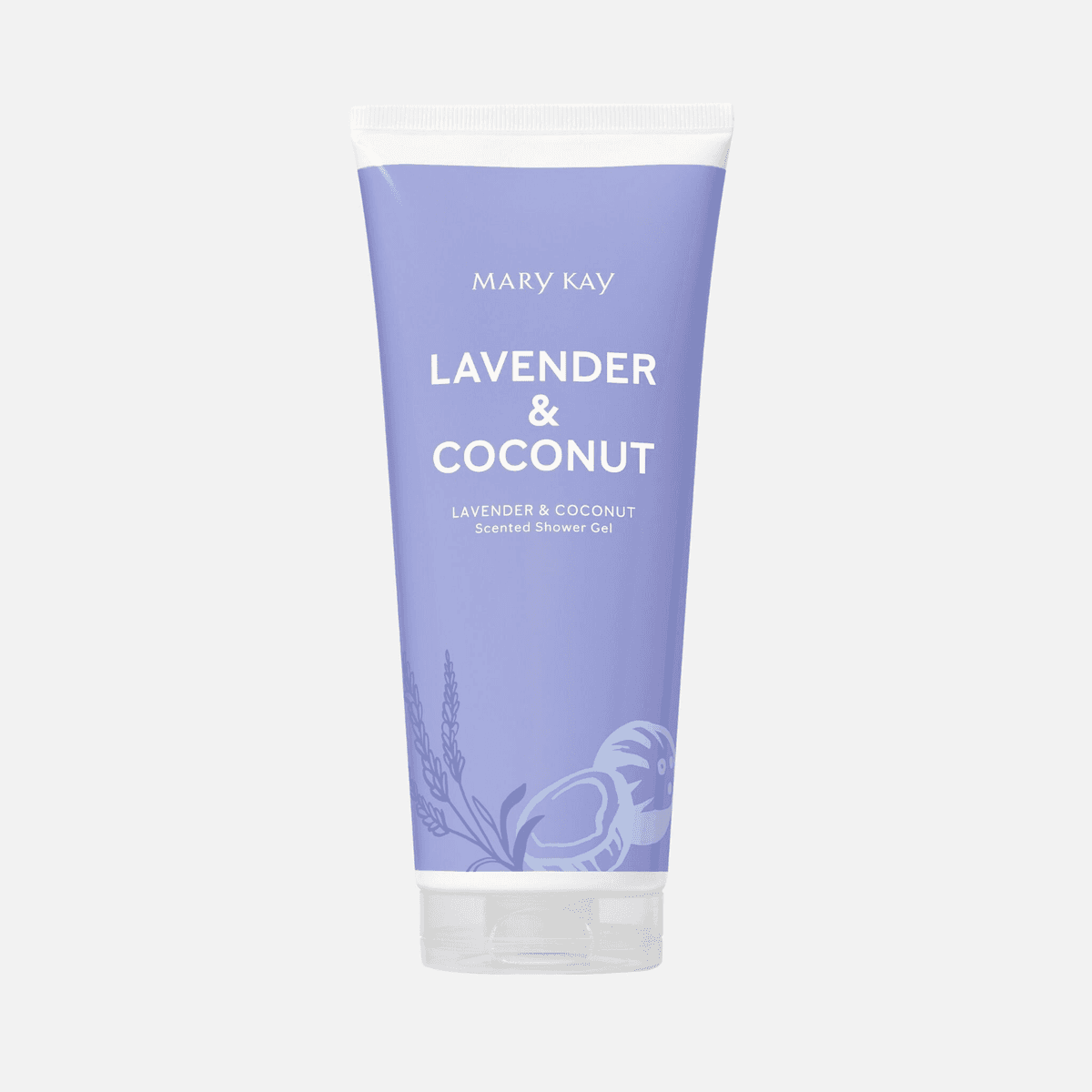 Gel de Limpeza Corporal Perfumado, 200 g – Lavanda & Coco