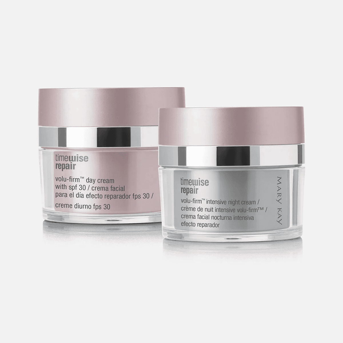 Kit Creme Diurno e Noturno Volu-Firm TimeWise Repair® - Foto 1