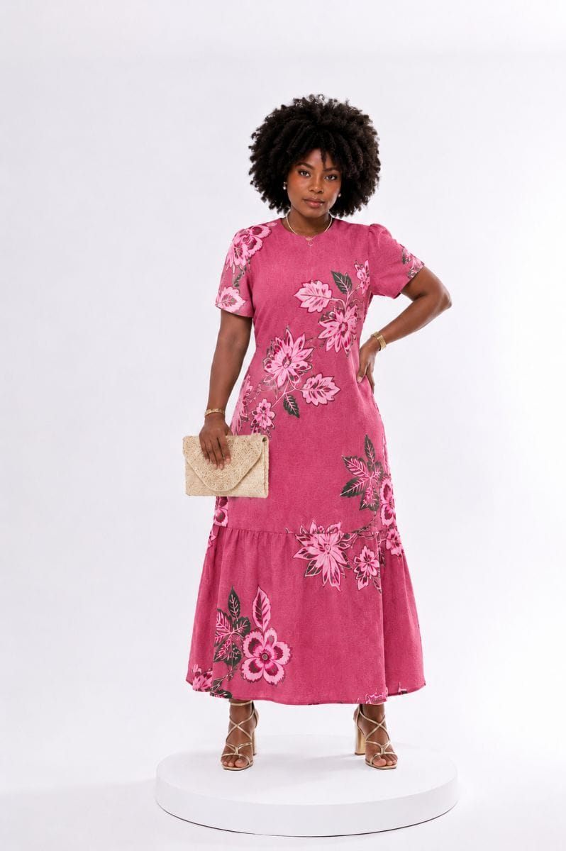 Vestido Juliana Gola Alta - Foto 1