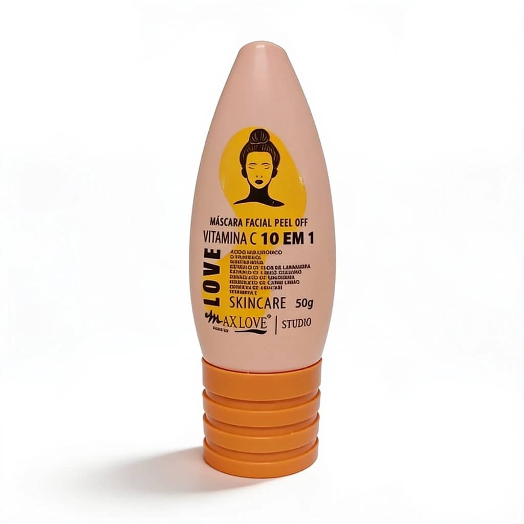 Máscara facial peel off vitamina C 10 em 1