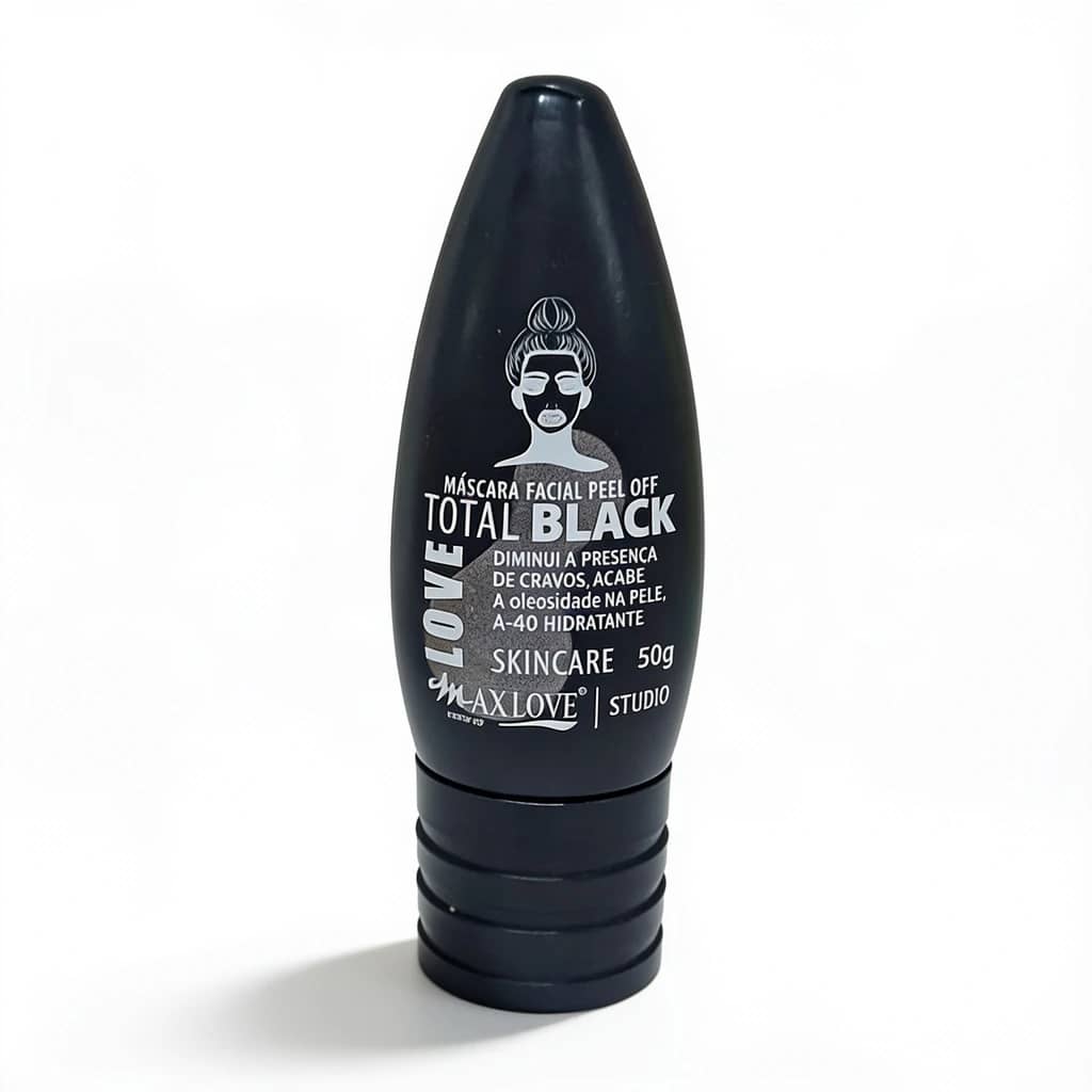 Máscara fácil peel off total black