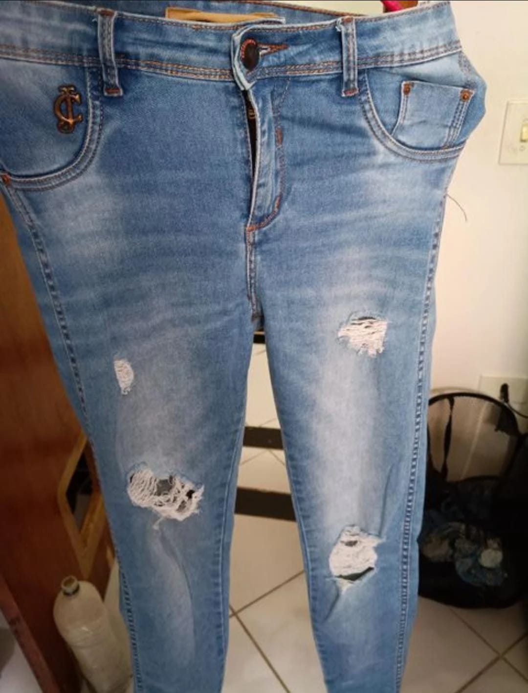 Calça consciência jeans n 40 - Foto 2