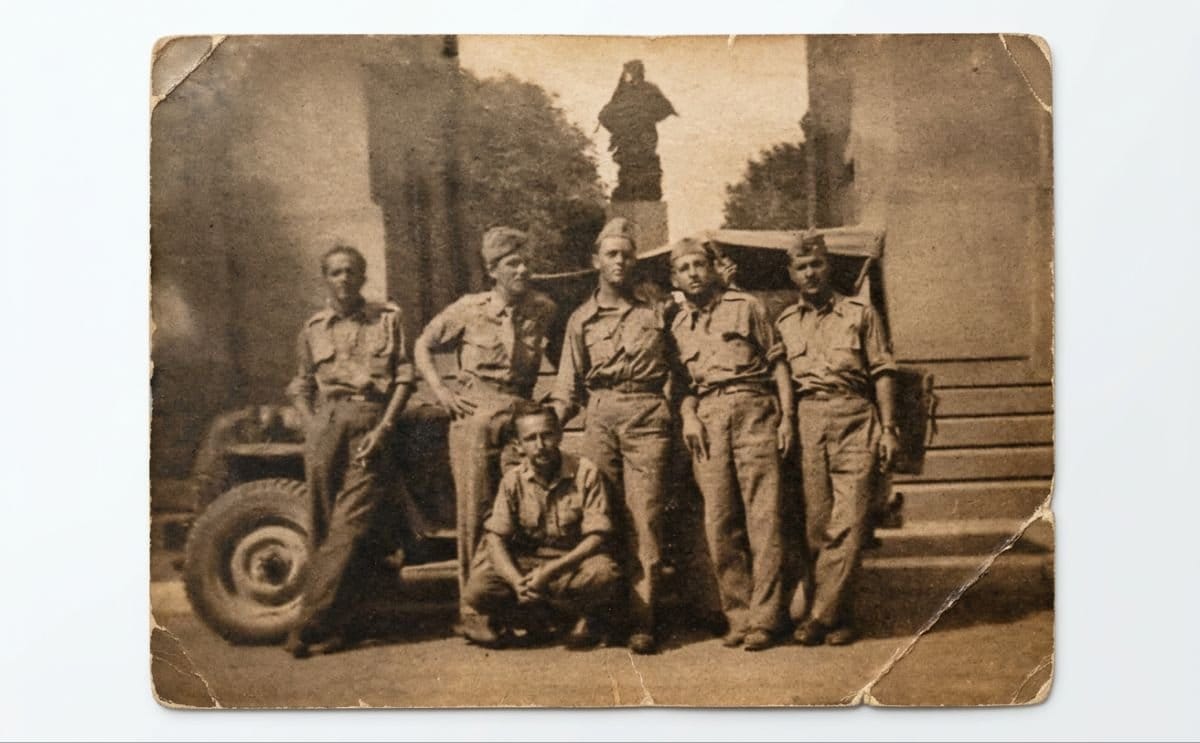 Foto FEB 1945 Itália - Foto 1