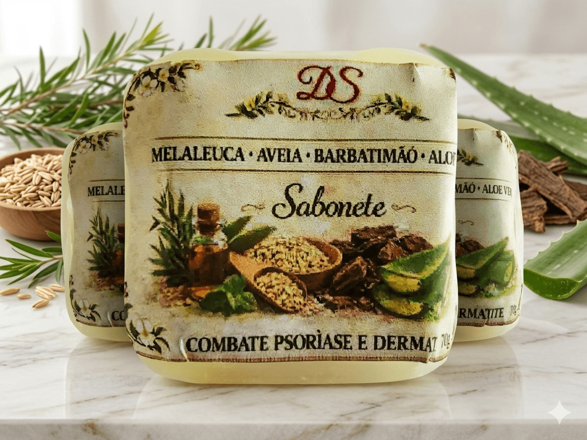 Sabonete combate Psoriase