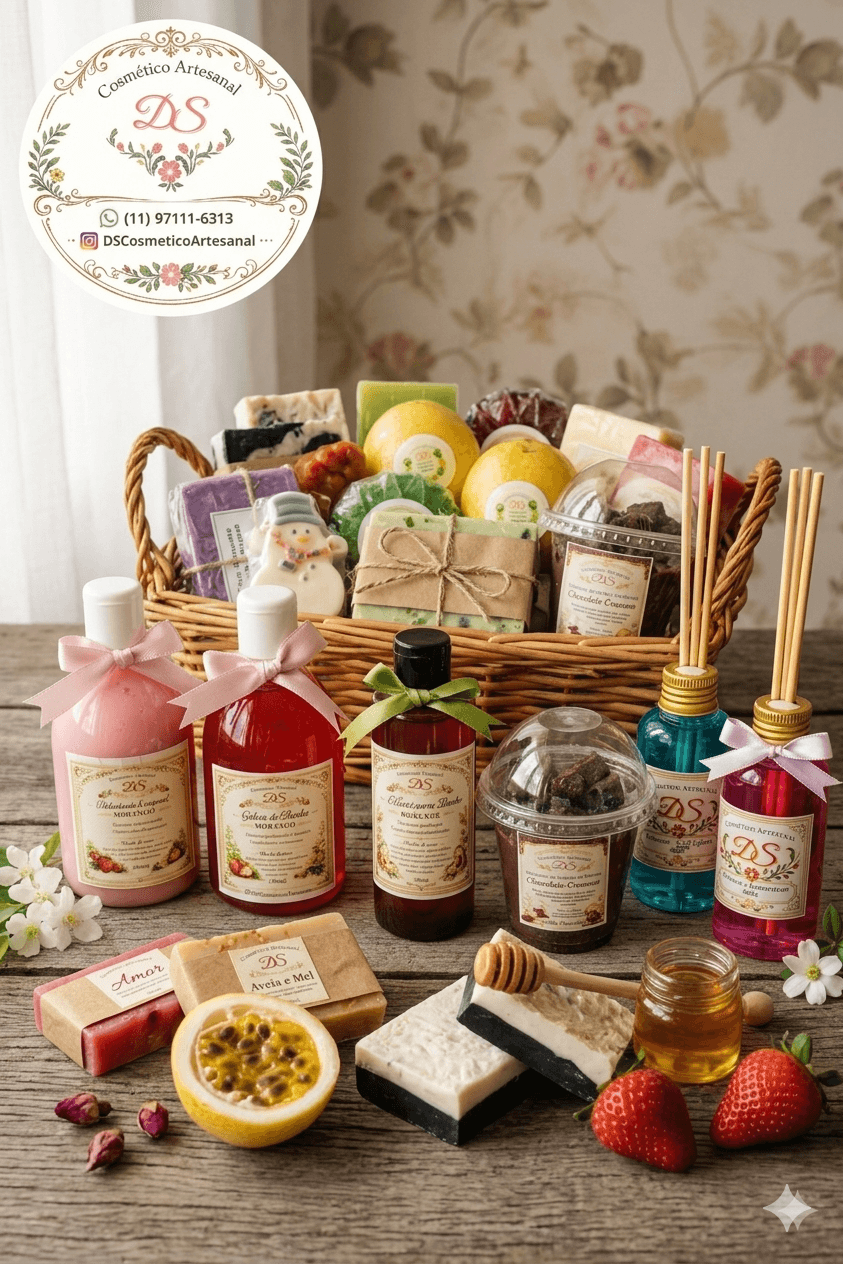 Capa de DS Cosmético Artesanal