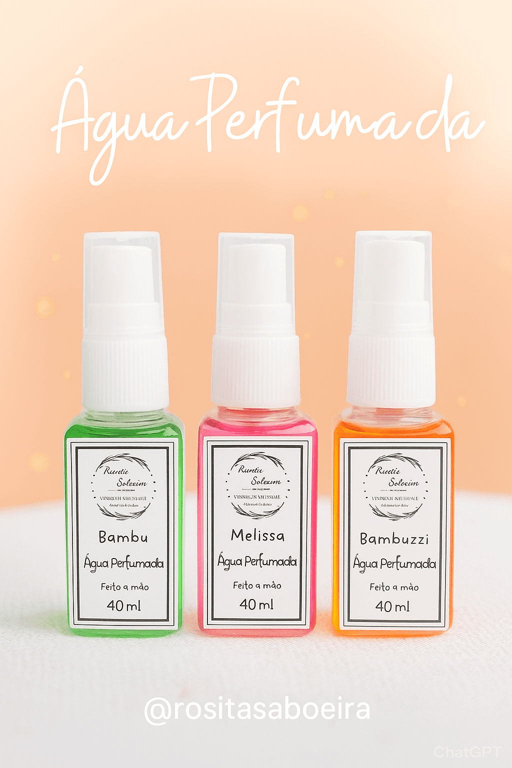 Água perfumada 40ml