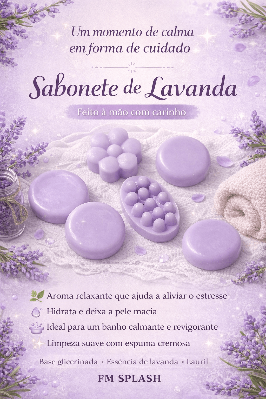 Sabonete de Lavanda